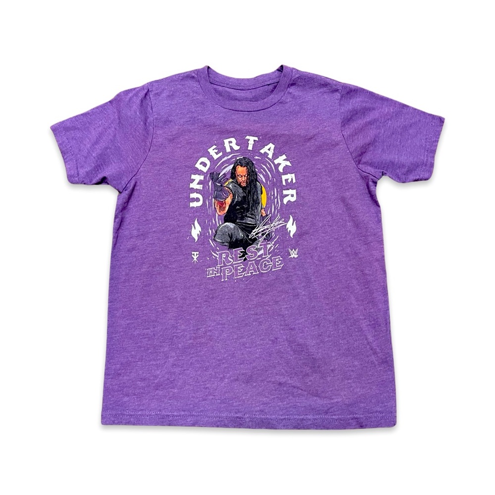 The Undertaker WWE/WWF vintage style Tee: “Rest in Peace” Summerslam: RAW